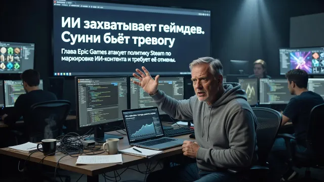 ИИ захватывает геймдев. Суини бьёт тревогу